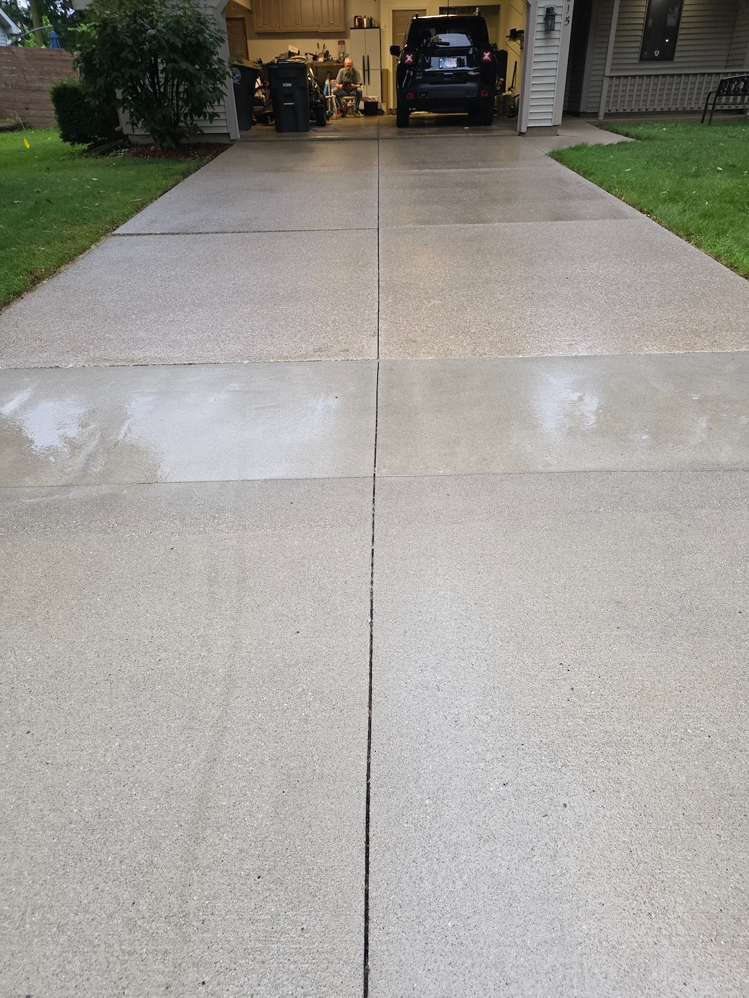 Bringing Years of Dirty Concrete Back to Life in Fort Wayne