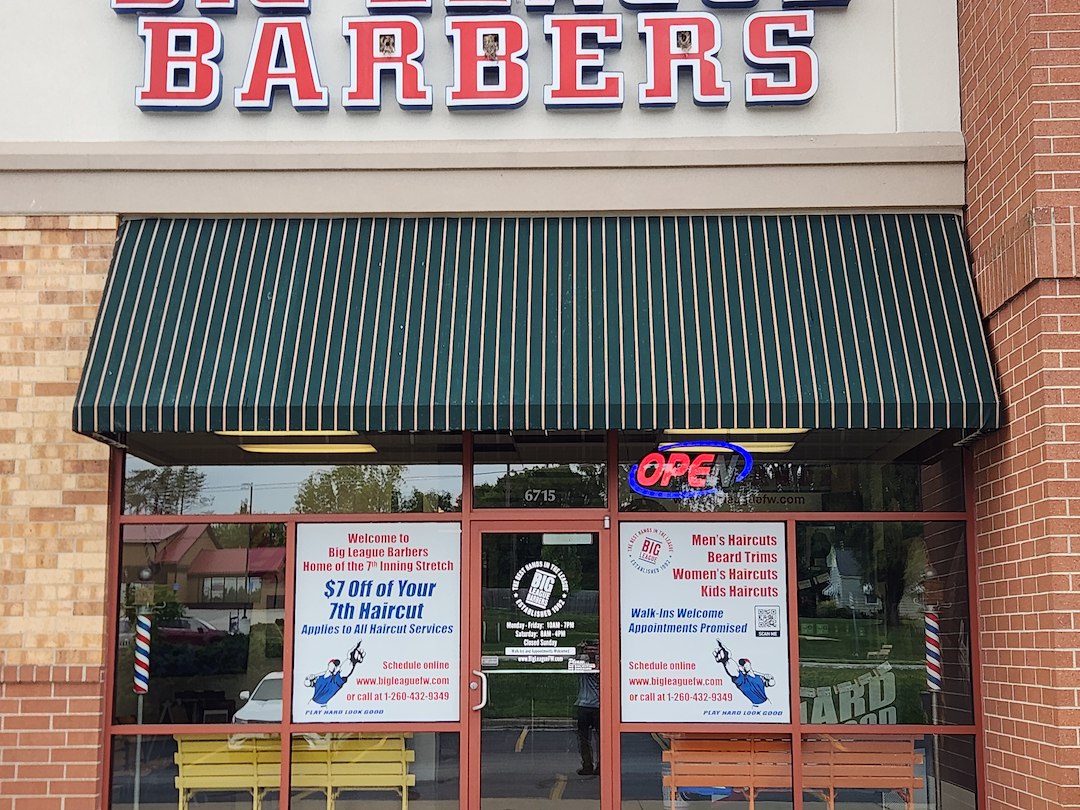 Commercial Awning Cleaning – Plaza Off Jefferson Blvd, Fort Wayne, IN