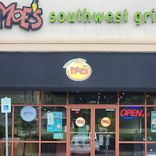 Commercial-Awning-Cleaning-Plaza-Off-Jefferson-Blvd-Fort-Wayne-IN 2
