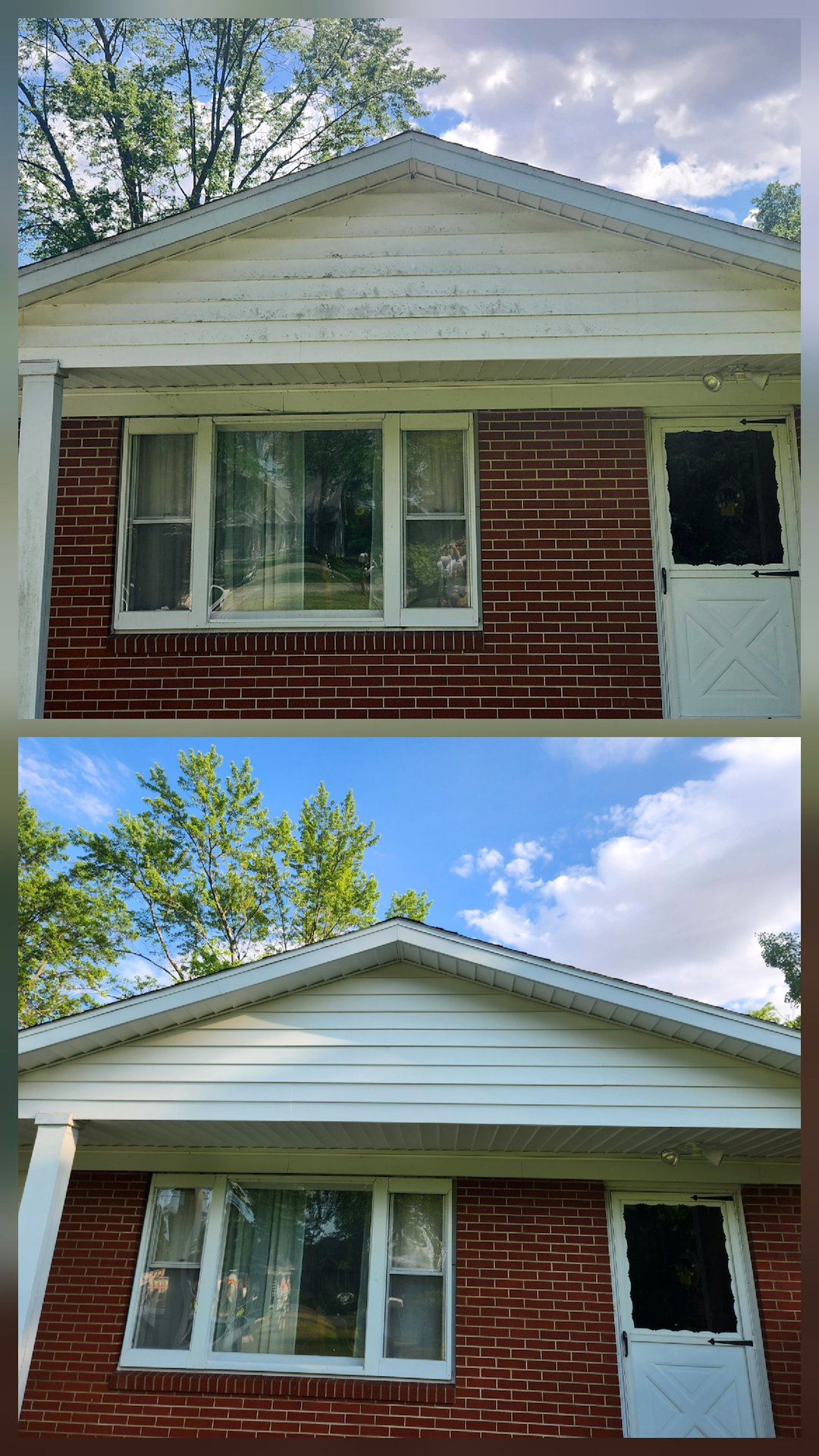 Residential House Washing Project – Fort Wayne Area