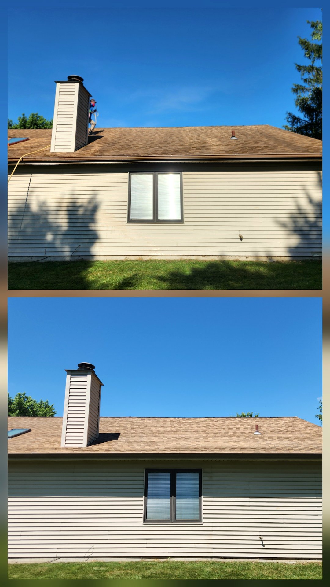 Soft Wash Roof Cleaning – Red Butte Cove, Fort Wayne, IN 1
